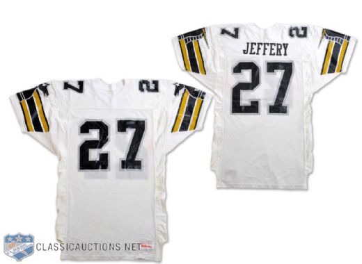 Tony Jefferys 1991 WLAF New York / New Jersey Knights Inaugural Season Game-Worn Jersey