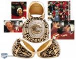 Lanny McDonald 1988-89 Calgary Flames Stanley Cup Championship 10K Gold Salesmans Sample Ring