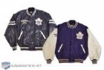 Lanny McDonalds Toronto Maple Leafs Roots Jacket Collection of 2