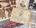Howie Morenz Vintage Memorabilia Collection of 6