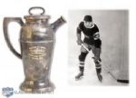Aurele Joliats 1930 Montreal Canadiens Stanley Cup Champion Award (10")