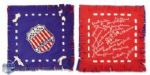 Tommy Bells 1937-38 New York Americans Souvenir Cushion with Americans Crest