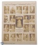 Bill Cooks Personal 1927-28 New York Rangers Stanley Cup Champions Official Team Photo (11" x 14")