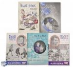 New York Rangers 1948-49 to 1961-62 Media Guide Collection of 5