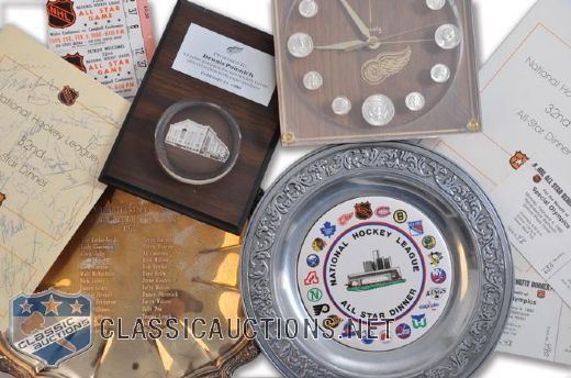 Dennis Polonichs Detroit Red Wings Awards and Memorabilia Collection