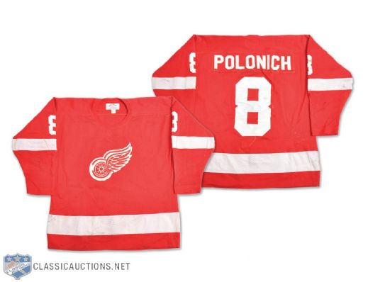 adirondack red wings jersey