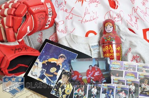 Dennis Polonichs Collection of Hockey Multi-Signed Memorabilia