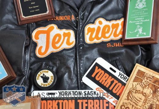 Dennis Polonichs 1987-92 Yorkton Terriers Award and Memorabilia Collection