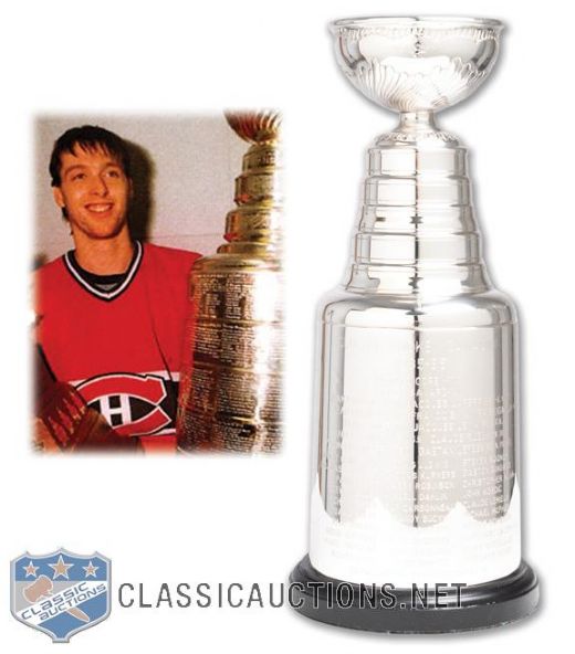 Patrick Roys 1985-86 Montreal Canadiens Stanley Cup Championship Replica Trophy (13")