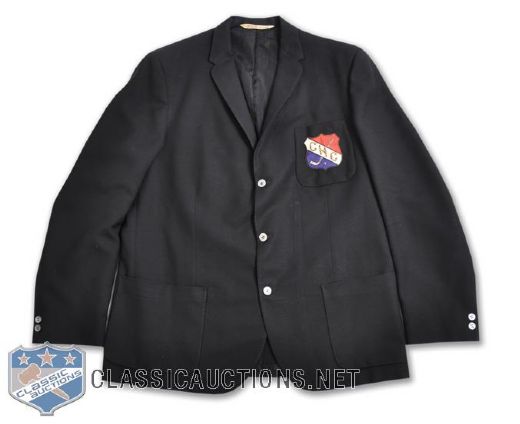 Montreal Canadiens Early-1960s Sports Jacket with Embroidered Team Crest