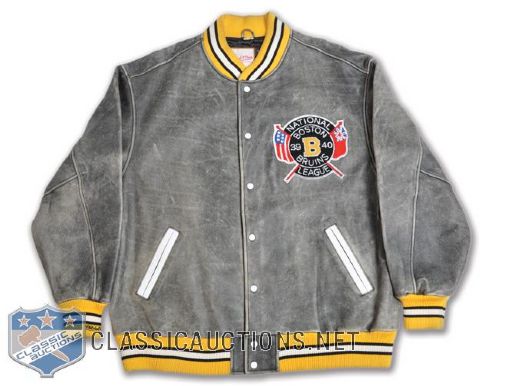 Boston Bruins 1939-40 Mitchell and Ness Leather Jacket