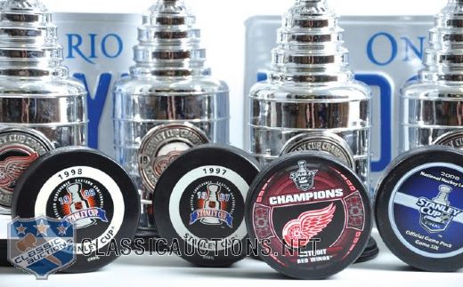 Detroit Red Wings 97, 98, 02, 08 Stanley Cup Champions Collection