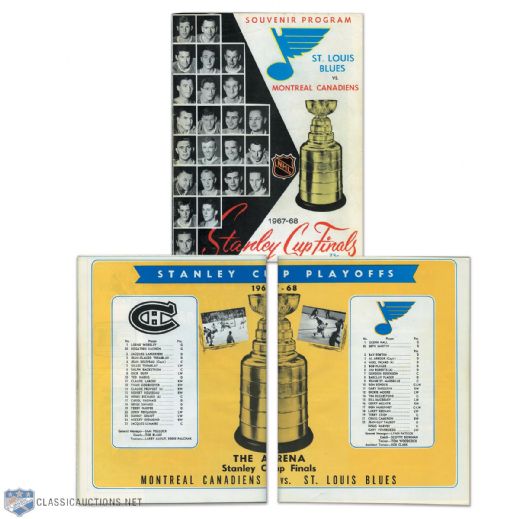 1968 Stanley Cup Final Program - First Expansion Final