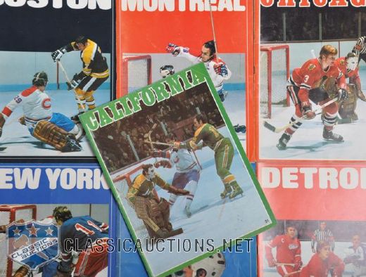 1972-73 Canadiens/Sabres/Leafs Sports Magazine Complete Set