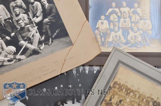 Ontario Hockey Teams 1910s-1930s Team Photo Collection of 4