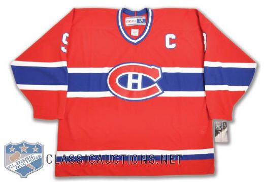 Maurice Richard Montreal Canadiens Signed CCM Jersey