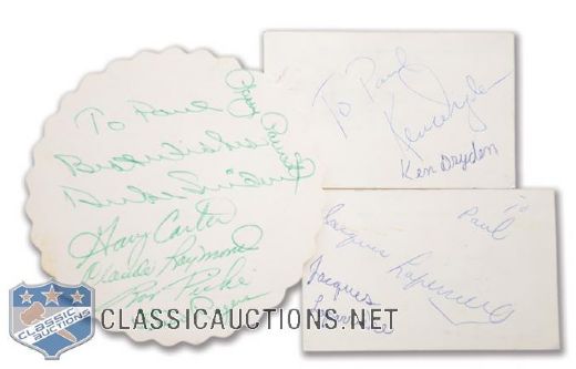 Multi-Sport Autograph Collection of 49 with Dryden and Carter