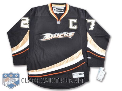 Scott Niedermayer Signed Limited-Edition Replica Anaheim Ducks Jersey with COA