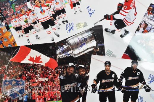 Scott Niedermayer Signed Limited-Edition Career Photo Collection of 12 (8"x10") with COAs