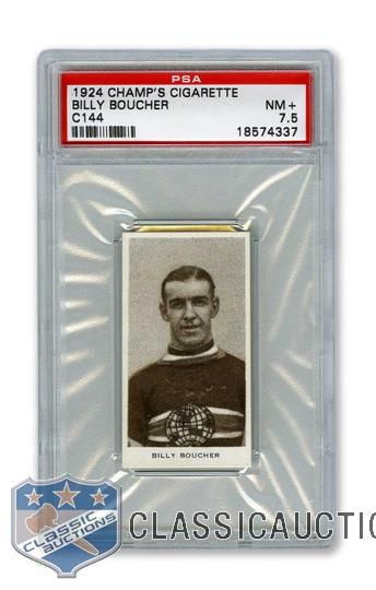 1924-25 Champs Cigarettes C144 Billy Boucher - Graded PSA 7.5