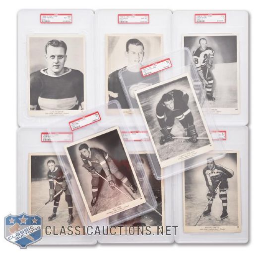 1939-40 O-Pee-Chee V301-1 Complete 100-Card Set <br> - Current Finest and All-Time Finest PSA Set!