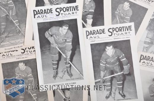 1927-28 La Patrie (3) and Mid-1940s Parade Sportive Hockey Pictures (146)