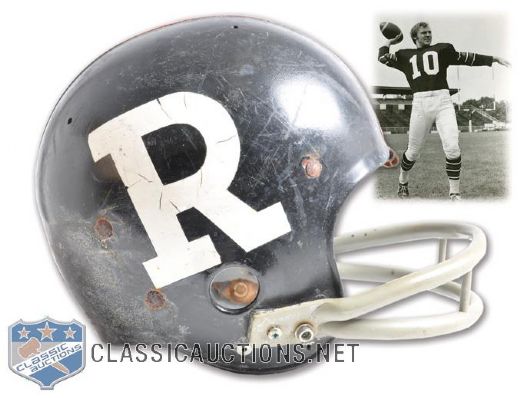 Gary Woods Early-1970s Ottawa Rough Riders Riddell Kra-Lite Game-Worn Suspension Helmet