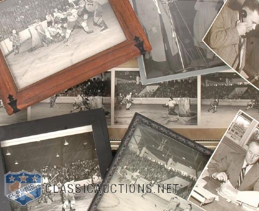 1955 World Champion Penticton Vees Allan Cup Collection of 7