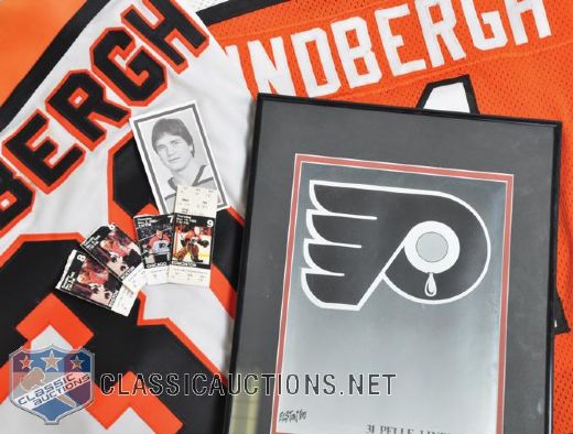 Pelle Lindbergh Philadelphia Flyers Memorabilia Collection