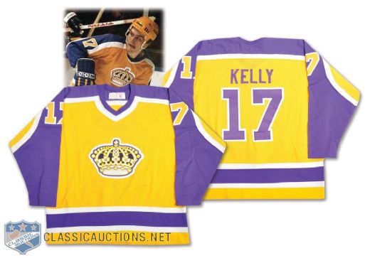 John-Paul Kellys 1980-82 Los Angeles Kings Game-Worn Jersey
