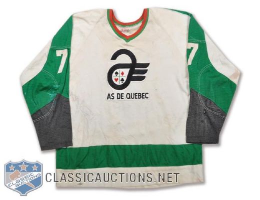 Late-1960s AHL Quebec Aces Game-Worn Jersey