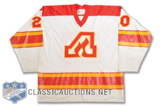 Atlanta Flames 1978-79 Game-Issued Jersey