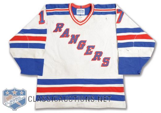 Tony Granatos 1987-88 IHL Colorado Rangers Game-Worn Jersey