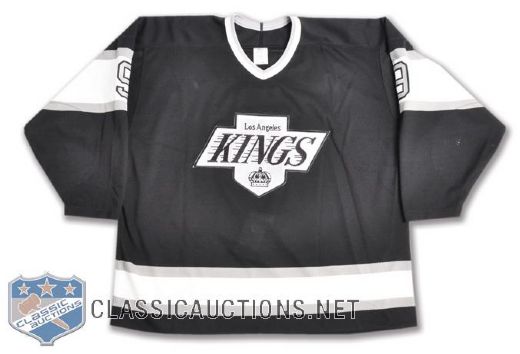 Ilkka Sinisalos 1990-91 Los Angeles Kings Game-Worn Jersey