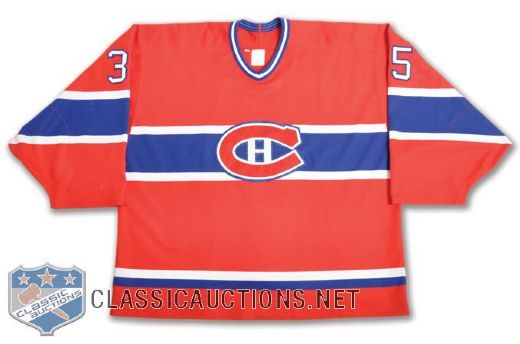 Donald Brashears 1994-96 Montreal Canadiens Game-Worn Jersey with Team LOA