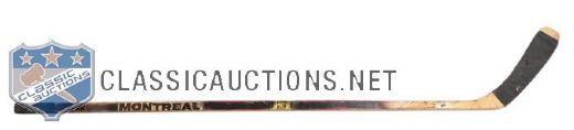 Alexander Mogilnys 1989 World Championships Montreal Game-Used Stick