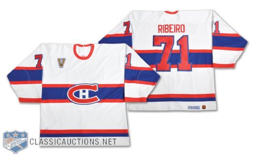 Mike Ribeiros 2003-04 Montreal Canadiens Game-Worn Vintage Jersey