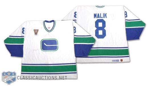 Marek Maliks 2003-04 Vancouver Canucks Game-Worn Vintage Jersey