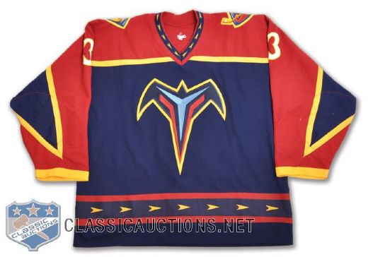 Chris Josephs 2000-01 Atlanta Thrashers Game-Worn Jersey