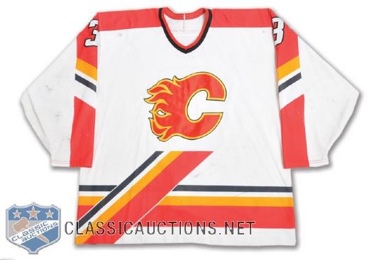 James Patricks 1997-98 Calgary Flames Game-Worn Jersey