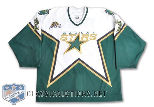 Patrik Stefans 2006-07 Dallas Stars Game-Worn Jersey with All-Star Game Patch and Team LOA