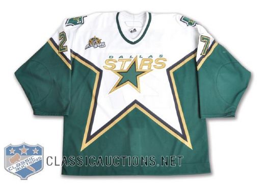 Patrik Stefans 2006-07 Dallas Stars Game-Worn Jersey with All-Star Game Patch and Team LOA