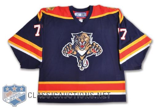 Chris Grattons 2006-07 Florida Panthers Game-Worn Jersey with Team LOA
