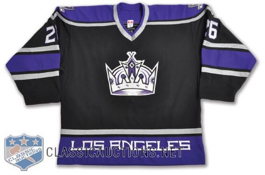 Joe Corvos 2002-03 Los Angeles Kings Game-Worn Rookie Jersey with LOA