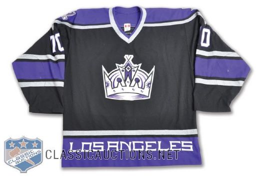 Mathieu Schneiders 2002-03 Los Angeles Kings Game-Worn Jersey with LOA