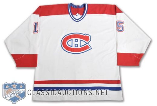 Dainius Zubrus 2000-01 Montreal Canadiens Game-Worn Jersey