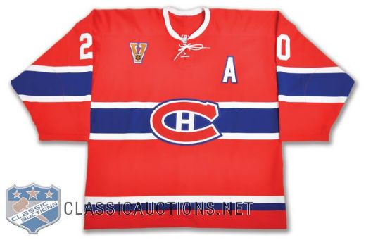 Richard Zedniks 2003-04 Montreal Canadiens Game-Worn Vintage Jersey with LOA