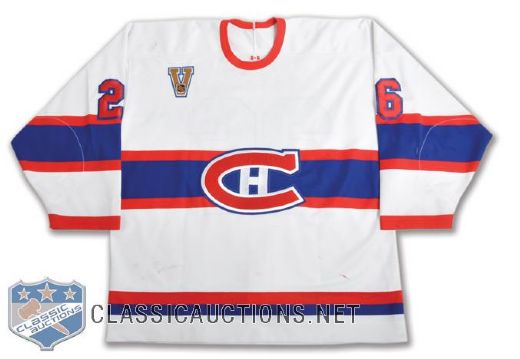 Pierre Dagenais 2003-04 Montreal Canadiens Game-Worn Vintage Jersey with LOA