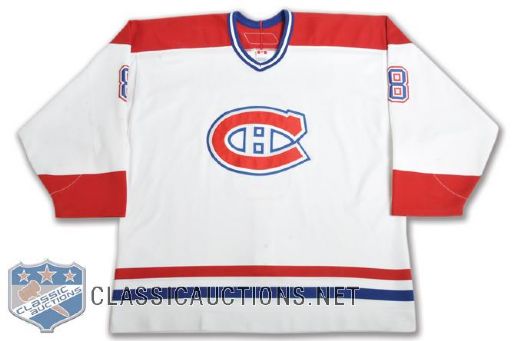 Mike Komisareks 2005-06 Montreal Canadiens Game-Worn Jersey with LOA