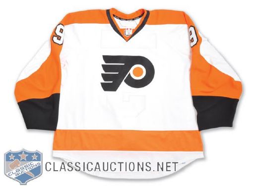 Bill Guerins 2010-11 Philadelphia Flyers Game-Worn Pre-Season Jersey with Team LOA